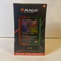 Starter Commander Deck - Draconic Destruction MTG Brand New Sealed - Image 1