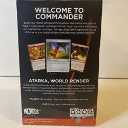 Starter Commander Deck - Draconic Destruction MTG Brand New Sealed - Image 2