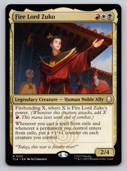 Fire Lord Zuko - MTG Avatar: The Last Airbender TLA - Image 1