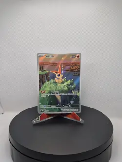 Pokemon TCG Victini SVP 208 Black Star Promo Illustration Rare - Mint - Image 1