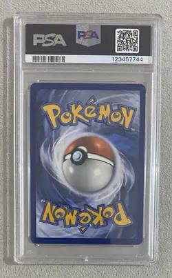 2019 POKEMON SUN & MOON TEAM UP #53 GENGAR & MIMIKYU GX PSA 9 - Image 2