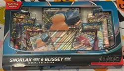 Pokemon TCG Snorlax EX and Blissey EX Special Collection Box - Image 1