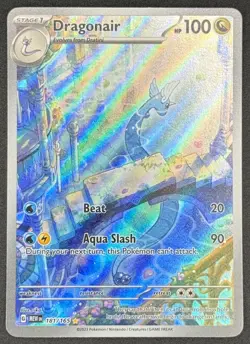 Dragonair 181/165 Pokemon TCG Sv: Scarlet & Violet 151 IR Full Art Near Mint - Image 1