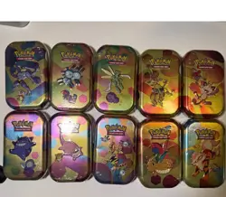 Pokemon TCG Scarlet & Violet 151 Mini Tin Display, 10 Tins - Sealed, New - Image 3