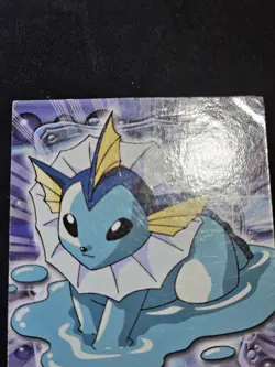 2000 Topps Pokemon TV Animation Edition Series 3 Non Holo #134 Vaporeon - Image 2