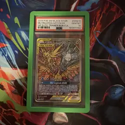 Pokemon SM210 Hidden Fates Promo PSA 10 Moltres & Zapdos & Articuno GX - Image 1