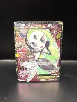 Pokemon Meloetta EX RC25/RC25 Legendary Treasures Radiant Collection - Image 3