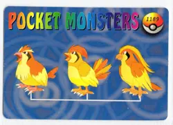 POKEMON - POCKET MONSTERS VENDING PRISM STICKER #1181 PIKACHU & RAICHU - Image 2