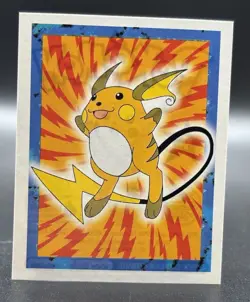 Raichu 1999 Pokemon Series #26 Sticker Topps Merlin Nintendo - Image 1