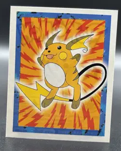 Raichu 1999 Pokemon Series #26 Sticker Topps Merlin Nintendo - Image 3