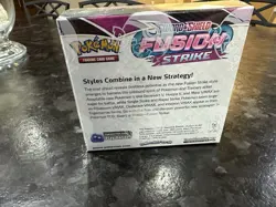 Pokemon TCG Sword & Shield Fusion Strike Booster Box w/ Case - Sealed - A4 - Image 4