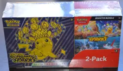 Pokemon Surging Sparks Elite Trainer Box and Booster Bundle 2-Pack - Image 1