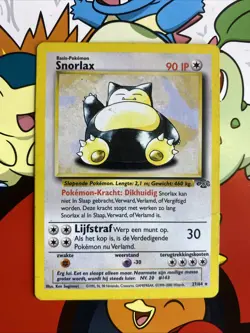Snorlax 27/64 Non-Holo Pokemon Jungle WOTC 1999 MP Dutch - Image 1