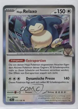 Hop's Snorlax German Pokemon Journey Together JTG #117 - Image 1