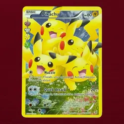 Pokemon TCG Pikachu Full Art RC29/RC32 Generations Radiant Collection Ultra Rare - Image 1