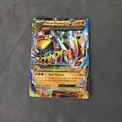 Primal Groudon EX 86/160 Holo Primal Clash Pokemon - Image 1