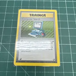 Pokemon 1999 Base Set Computer Search 71/102 Unlimited English NM - Image 1