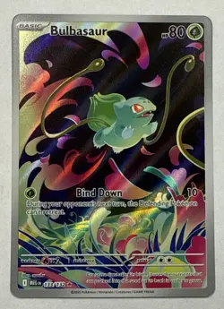 Pokemon Bulbasaur IR Mega Evolution 133/132 English - NM/M Non Stamped - Image 1