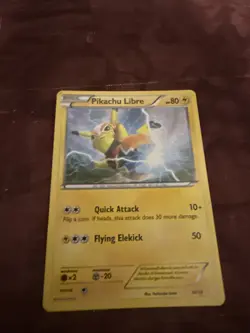 Pokemon TCG Pikachu Libre Non Holo 14/30 XY Trainer Kit - Image 1