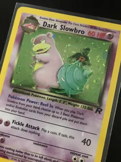 Pokemon TCG Dark Slowbro Team Rocket 12/82 Holo Rare - Image 2