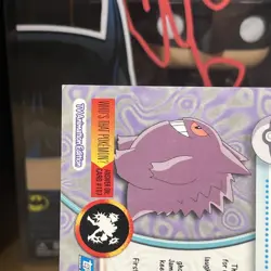 1999 Topps Pokemon GENGAR #94 Blue Logo TV Animation Edition *MP* *Rare* - Image 5