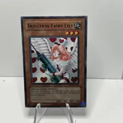Injection Fairy Lily RP02-EN065 Ultra Rare Reprint LP Yugioh - Image 1