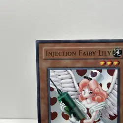 Injection Fairy Lily RP02-EN065 Ultra Rare Reprint LP Yugioh - Image 2