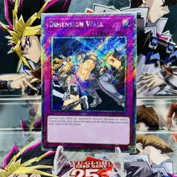 Yugioh Dimension Wall RA04-EN127 Platinum Secret Rare 1st Ed Near Mint - Image 1