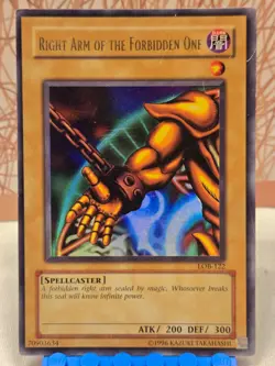 YU-GI-OH! Right Arm of the Forbidden One LOB-122 Ultra Rare Unlimited MP - Image 1