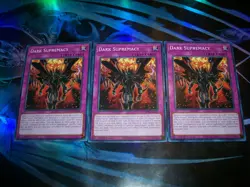 3x Dark Supremacy 1st Edition Common SUDA-EN067 Yu-Gi-Oh! - Image 1