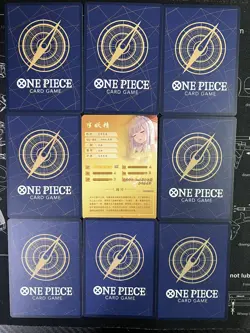 8 One Piece Cards and 1 Waifu Card - Image 2