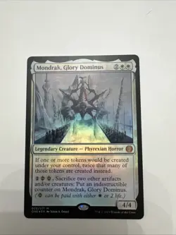 Mondrak, Glory Dominus Phyrexia: All Will Be One Foil NM MTG Card - Image 1
