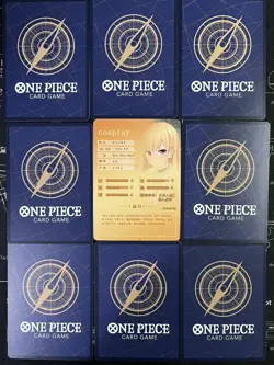 8 One Piece Cards and 1 Waifu Card - Image 2