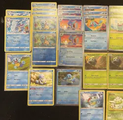Squirtle Bulbasaur Card Lot (34) Pokemon Tcg - Promo, Rev Holos, SM, SWSH, SV, - Image 2