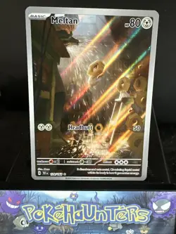 Pokemon Card Meltan 179/162 Temporal Forces Illustration Rare Near Mint - Image 1