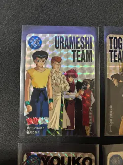 Yu Yu Hakusho CARDDASS PART 3 CARD 6 PRISM FULL SET US SELLER - Image 2