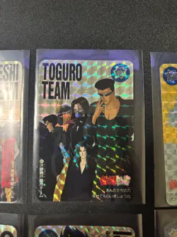 Yu Yu Hakusho CARDDASS PART 3 CARD 6 PRISM FULL SET US SELLER - Image 3