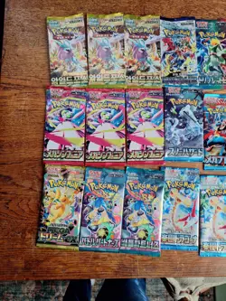 27x Pokemon Cards Booster Pack Japanese Lot US SELLER Mega Dream Set Bundle - Image 2