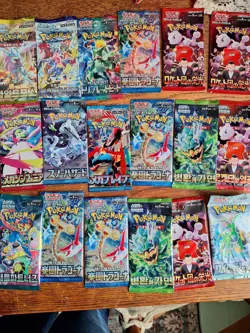 27x Pokemon Cards Booster Pack Japanese Lot US SELLER Mega Dream Set Bundle - Image 3