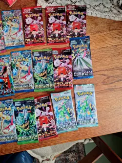 27x Pokemon Cards Booster Pack Japanese Lot US SELLER Mega Dream Set Bundle - Image 4