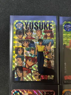 Yu Yu Hakusho CARDDASS PART 4 CARD 6 PRISM FULL SET US SELLER - Image 2