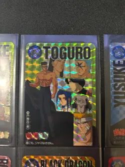 Yu Yu Hakusho CARDDASS PART 4 CARD 6 PRISM FULL SET US SELLER - Image 3