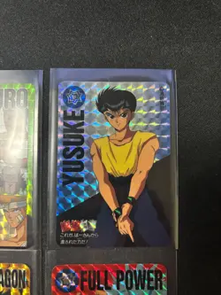 Yu Yu Hakusho CARDDASS PART 4 CARD 6 PRISM FULL SET US SELLER - Image 4