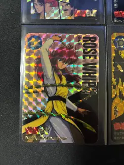 Yu Yu Hakusho CARDDASS PART 4 CARD 6 PRISM FULL SET US SELLER - Image 5