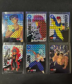 Yu Yu Hakusho CARDDASS PART 2 CARD 6 PRISM FULL SET US SELLER - Image 1