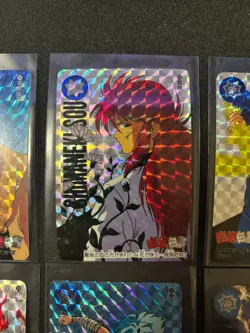 Yu Yu Hakusho CARDDASS PART 2 CARD 6 PRISM FULL SET US SELLER - Image 3