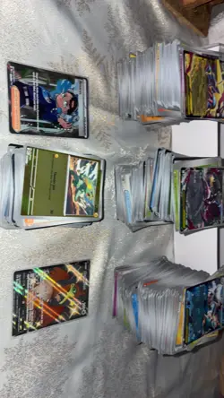 1,000 Card Pokemon Bulk Lot - English - Unsorted - Multiple Rares - Image 1