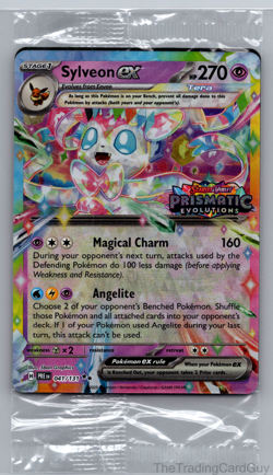 Sylveon ex 041/131 SEALED Stamped Prismatic Promo Pokemon Card TCG - Image 1