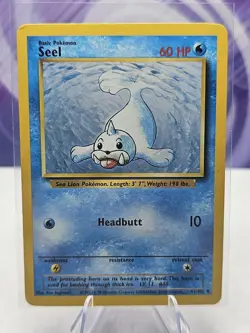 Pokemon Card Seel 41/102 Base Set - Image 1