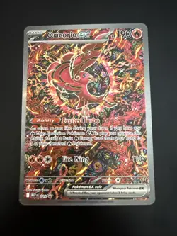Pokemon TCG Oricorio Ex Mega Evolution Phantasmal Flames UPC 024 Promo Card Rare - Image 1
